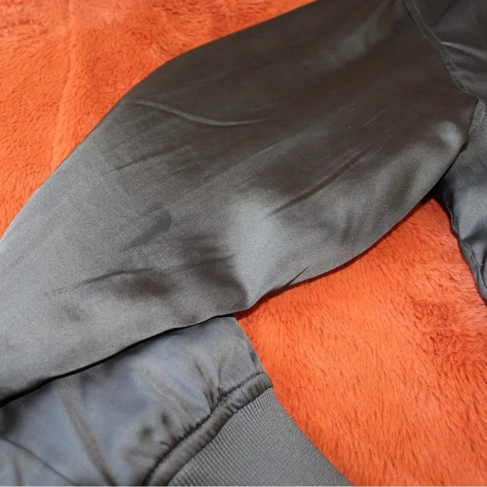 Army Green Bomber Jacket - Picture 7 of 7